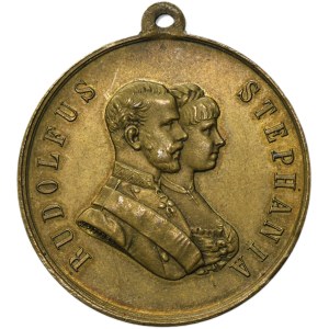Galicia, Medal Commemorating the First Stay in Galicia of Archduke Rudolf and Stephanie 1887