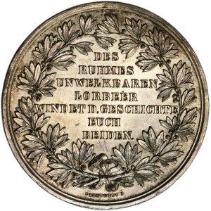 Médaille commémorative de Joseph Bem et Lajos Kossuth 1849