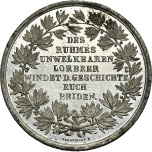 Medal Commemorating Józef Bem and Lajos Kossuth 1849
