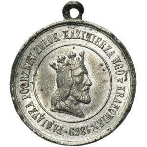 Galicia, Medal Commemorating the Funeral of Casimir the Great, 300th Anniversary of the Union of Lublin 1869