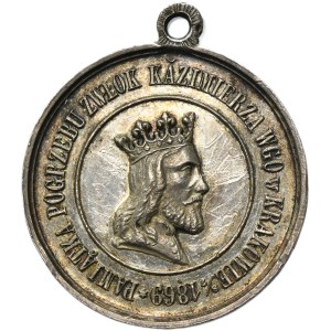Galicia, Medal Commemorating the Funeral of Casimir the Great, 300th Anniversary of the Union of Lublin 1869