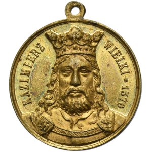 Galice, Médaille de la réintégration des restes de Casimir le Grand Cracovie 1869