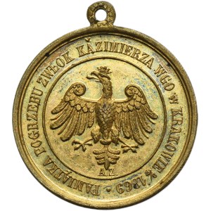 Galice, Médaille de la réintégration des restes de Casimir le Grand Cracovie 1869