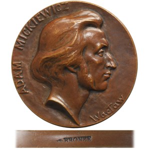 Galice, Médaille Adam Mickiewicz 1898 - Wacław Szymanowski