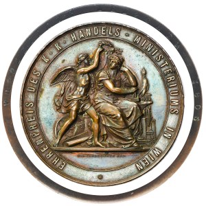 Galice, François-Joseph Ier, médaille de l'exposition de Przemyśl 1882