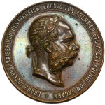 Galice, François-Joseph Ier, médaille de l'exposition de Przemyśl 1882