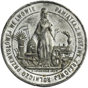 Galicie, médaille Exposition agricole et industrielle Lviv 1877