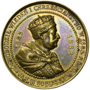 Galicia, Medal John III Sobieski Liberator of Vienna and Christianity 1883