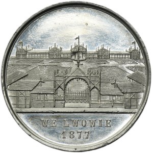 Galicie, médaille Exposition agricole et industrielle Lviv 1877