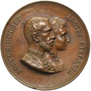 Galicia, Medal Commemorating the First Stay in Galicia of Archduke Rudolf and Stephanie 1887