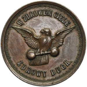 Galicia, Medal on the Occasion of the 25th Anniversary of the Founding of the Lviv Falcon 1892