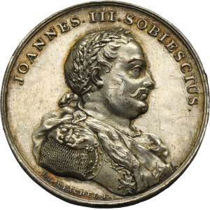 KOPIA medaily z kráľovskej suity, Ján III Sobieski, 19. storočie