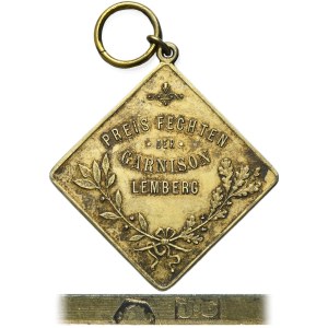 Galicia, Award medal of the Officers Fencing Club in Lviv 1901