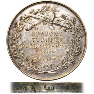 Galicia, National Medal Fencing Tournament in Lviv 1901