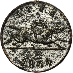 Galicie, médaille de la société hippique de Lviv 1904