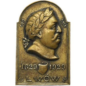 Galicie, insigne du 300e anniversaire de Jan III Sobieski Lviv 1929