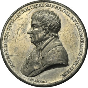Galícia, medaila na pamiatku založenia Ossolinského národného inštitútu vo Ľvove 1817