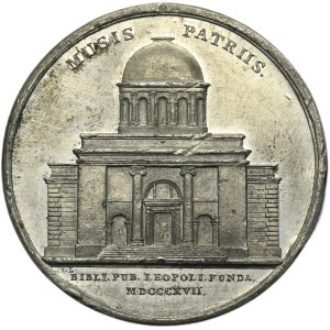 Galícia, medaila na pamiatku založenia Ossolinského národného inštitútu vo Ľvove 1817