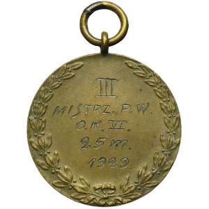 Galicia, Medal of the 3rd Polish Championship in Shooting from 25 m 1929