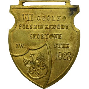 Badge of the 7th National Sports Competition of the Riflemen's Association 1928