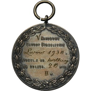 Galicia, Medal II Prize of the 5th National Shooting Competition Lviv 1930