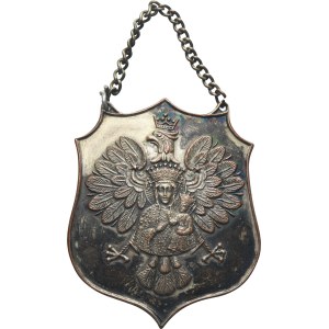Brotherhood of the Riflemen, Patriotic Gorget with a Representation of Our Lady of Częstochowa