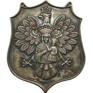 Brotherhood of the Riflemen, Patriotic Gorget with a Representation of Our Lady of Częstochowa