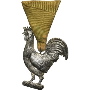 Galicia, Medal of the Burghers Riflemens Society, Silver Cock, 19th century
