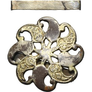 The Brotherhood of the Riflemen, Armenian flower-shaped brooch, 17th century