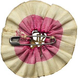 Cotillion with Commemorative Badge of the People's School Society, late 19th century