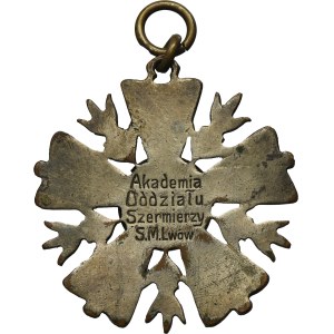 Badge of the Academy of Fencing Division of the SM Lviv 1913