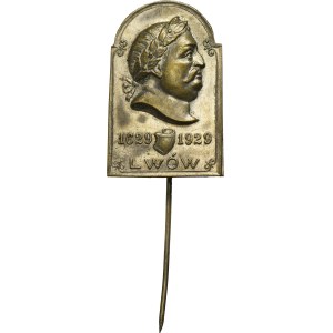 Badge 300th Anniversary of the Birth of John III Sobieski Lviv 1929