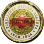 Galicie, insigne du présidium de l'exposition nationale universelle de Lviv 1894