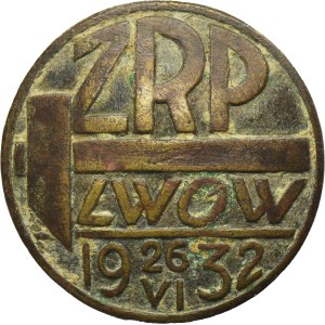 Badge of the Polish Workers Union Lviv 1932