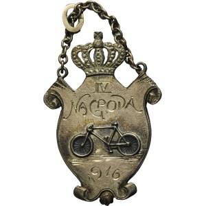 Galicia, Medal IV Prize for the 1916 Cycling Race