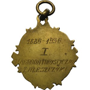Award Medal for the 1st Tourist Award in Zaleszczyki 1936
