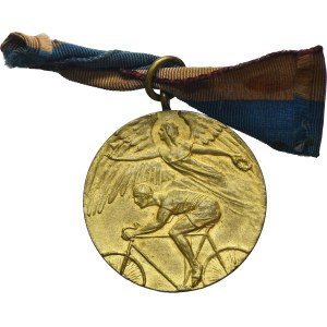 Award Medal for 1st Place in Cycling Competition Lviv 1938