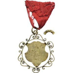 Award medal Sports Section for the 5 Kilometer Run 1908