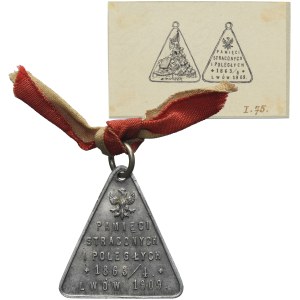 Francobollo patriottico in occasione del 45° anniversario dell'insurrezione di gennaio 1909