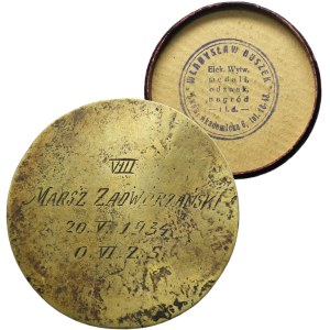 Medal VIII Zadwórzański March 1934