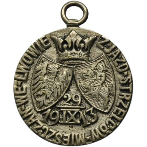 Galizia, medaglia premio dell'Associazione Fucilieri di Leopoli 1913