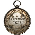Galicia, Award Medal for Correct Skating of the Lviv Skating Society, end of the 19th century