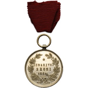 Medal Comrade in Arms 1863/4, For participants of the January Uprising 1888