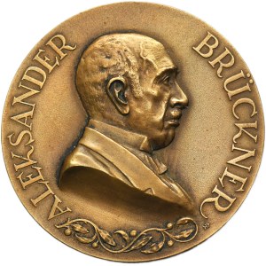 Medal 75th Anniversary of the Birth of Aleksander Brückner 1931