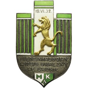 Galicia, Plaque International Circuit Race in Lviv 1932