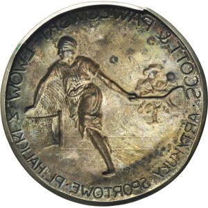 Galicia, Advertising Plaque for the Scott & Pawłowski Sporting Goods Store, 7 Halicki Square in Lviv, until 1939