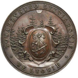 Galicia, Award Medal of the Skating Society in Lviv, ca. 1910