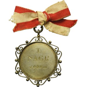 Galicia, Badge for the 1st Prize of the Polish Gymnastic Society Sokół 1909