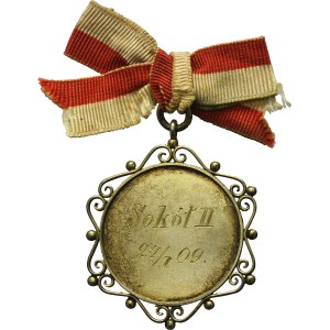 Galicia, Badge for the 1st Prize of the Polish Gymnastic Society Sokół 1909