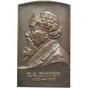 Austria, Commemorative Plaque E.A. Ziffer 1908